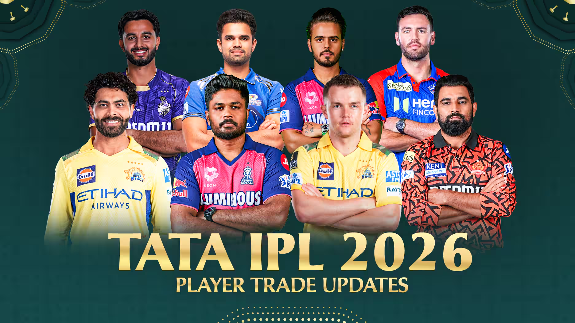 IPL 2026 all teams and captains - Sky247bet